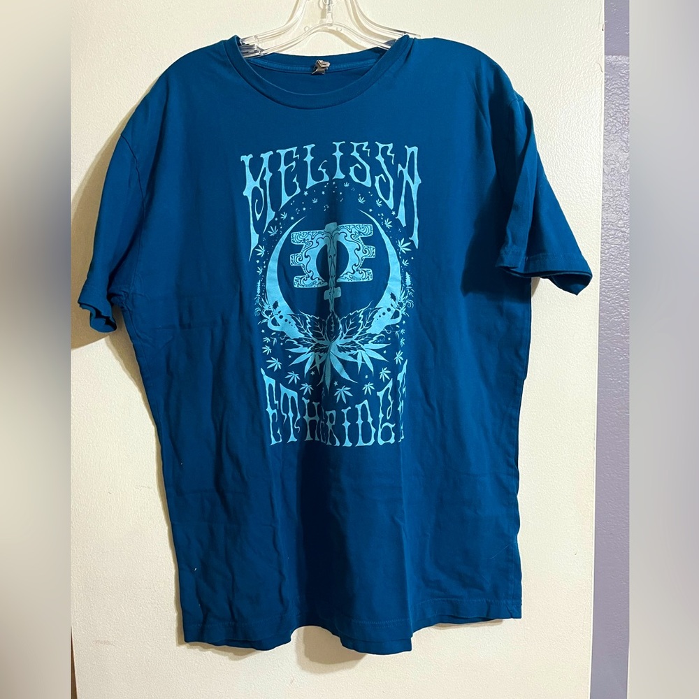 Melissa Etheridge Blue Graphic T-Shirt